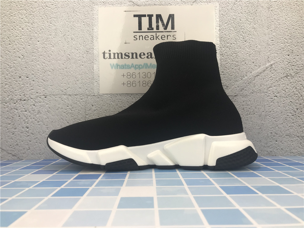 Balenciaga Speed Trainer Graffiti - Black White